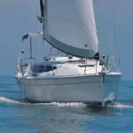 Los Angeles Yacht rental on hunter sailboat