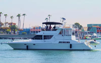 Marina del rey yacht charter & boat rentals 50' motor yacht charter