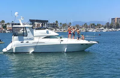 marina del rey yacht charter & boat rentals searay 45 motor yacht