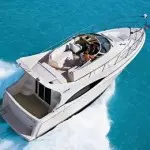 Los angeles burial at sea on carver 360 motor yacht